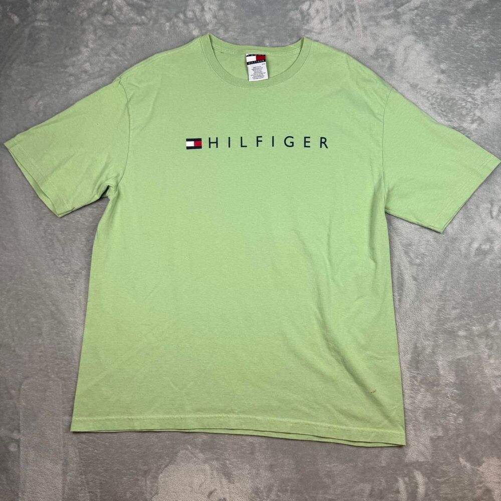 Tommy-hilfiger Men's Green T-shirt